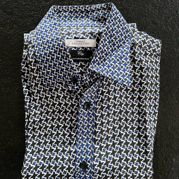 Versace Collection Mens Button Down - Picture 2 of 11